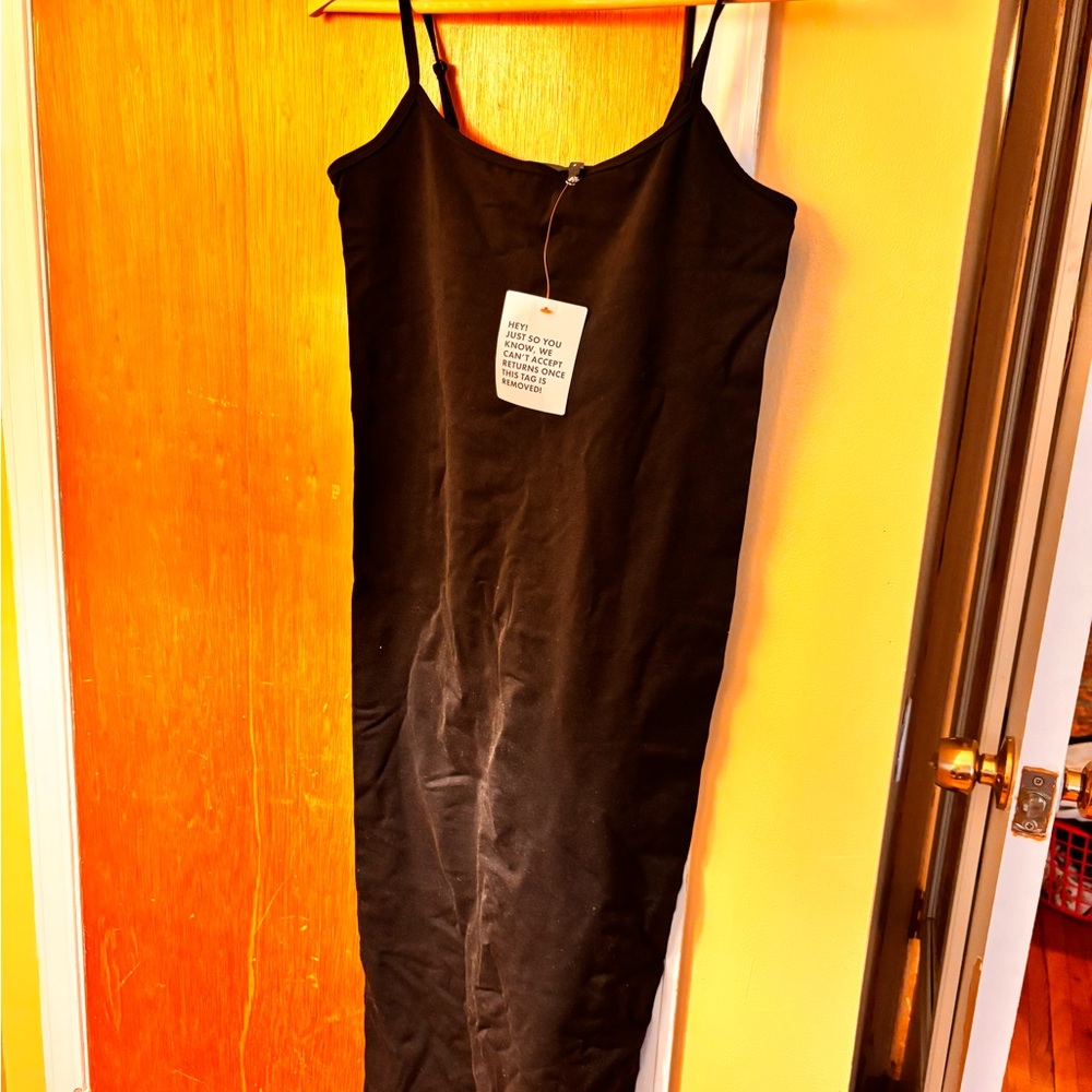 ASOS Black Midi Dress